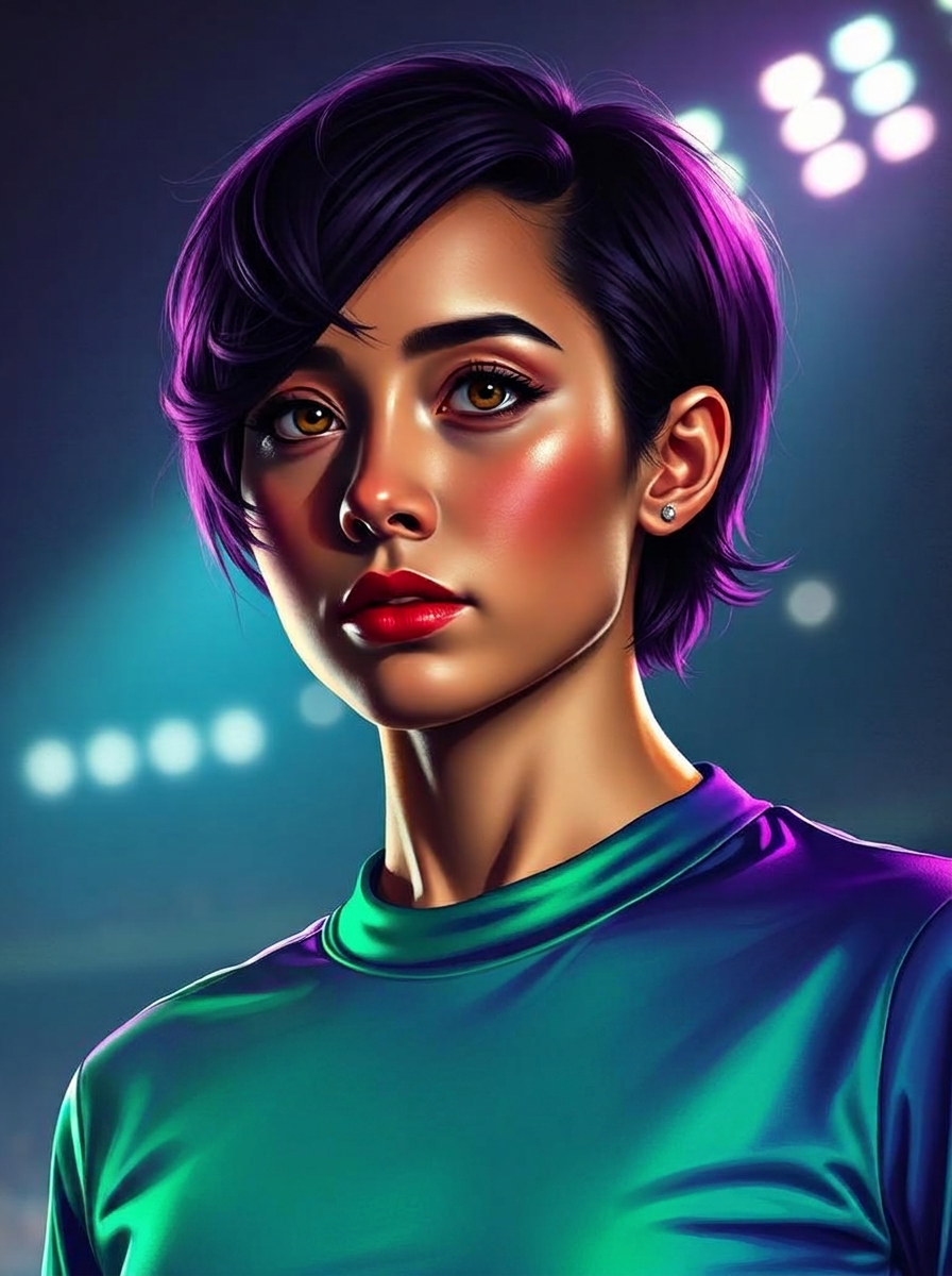 Retrato de Ione Vasque